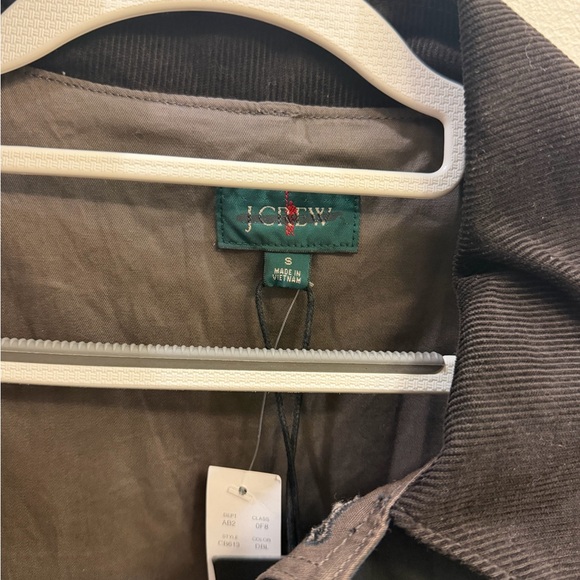 J. Crew Dark Green Plaid barn Jacket - Picture 3 of 5